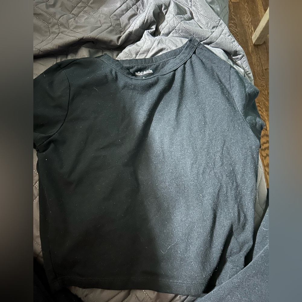 Wild fable black short sleeve shirt